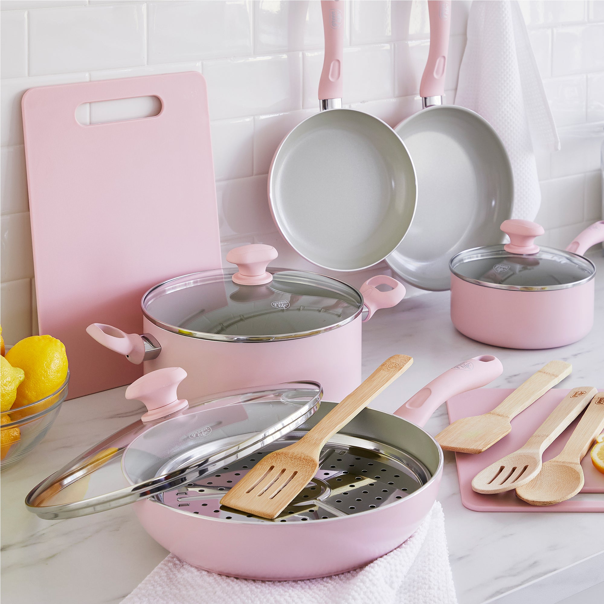 Pink Pots And Pans